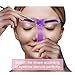 Eyebrow Stencils, Eyebrow Template, Eyebrow Shaping Kit, 8 Styles Reusable Eyebrow Stencil with Handle and Strap, Washable (Come with 2 Eyebrow Razor + 1 Eyebrow Pencil）