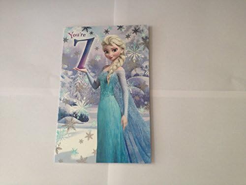 Finchley Enterprise 2 X Disney Frozen Elsa 7Th Birthday Card 418969