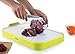 Gourmia GMS9255 Mandoline Slicer & Cutting Board Set Kitchen Slicer & Food Prep Board Combo With 4 Interchangeable Blades & FREE Bonus Knife, Durable
