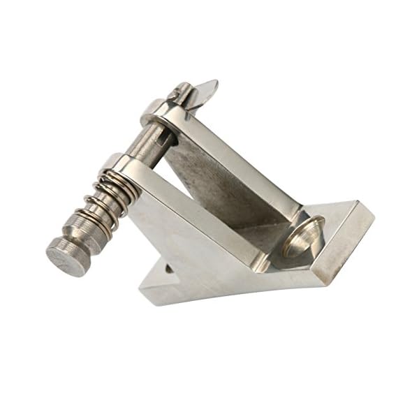 Amarine-made-Stainless-Steel-90-Bimini-Top-Deck-HingeAngled-deck-hinge-with-Removable-Pin58-x-2-38-Base-generic