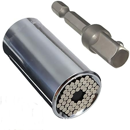 NEW! Gator Grip Universal Socket Wrench Power Drill Adapter 2 Piece/Set USA