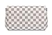 Women's Canvas Pochette Favorite MM Double-use Chain Flap Bag Small Crossbody Bag Shoulder Bag (white)