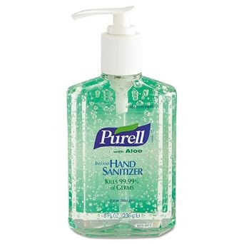 Amazon.com: GOJ967412 - Instant Hand Sanitizer, 8oz Pump Dispenser Bottle, Fresh: Industrial ...