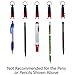 2 Pack - Retractable Pen Holder (Marker & Carpenter Pencil Compatible) 
