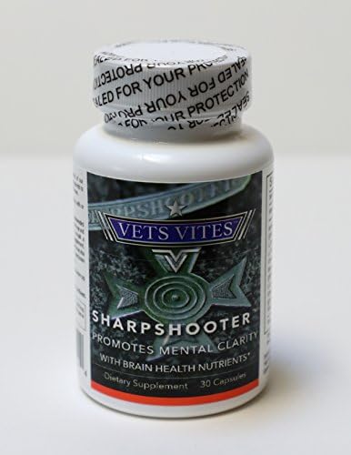 Nootropic Brain Supplement: Natural Concentration Booster w/ Ginkgo, L-Theanine, Bacopa - Fosters Brain Cell Growth and Brain Health - Supporting US Veterans (30 Capsules)