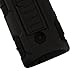 NOKIA Lumia 520 Case, CellJoy [Future Armor] (Black) Nokia 520 Hybrid Cases Full Body Dual Protective Cover [Heavy Duty] Kickstand Case »» Shock-proof «« [Belt Clip Holster Combo] - Robot Case
