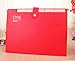 Kobest 5 Pockets Expanding file folder Accordion document Organizer,A4 Size and letter with Bouton closure For School and Office uses