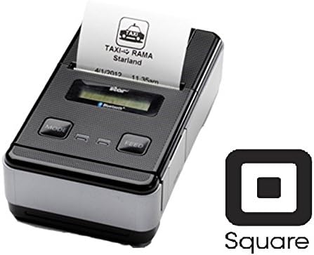 Square Card Reader Bluetooth Receipt Printer - Works Out Of Box