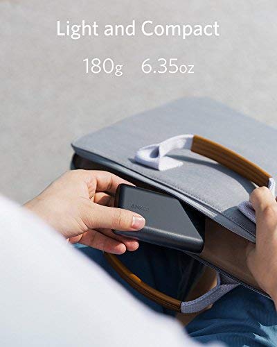 Anker PowerCore 10000 Portable Charger, One of the Smallest and Lightest 10000mAh External Battery, Ultra-Compact High-speed-Charging-Technology Power Bank for iPhone, Samsung Galaxy and More - Image 3