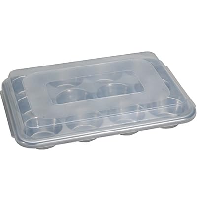 Buy 12 Cup Aluminum Muffin Pan with Lid Online Kenya Ubuy