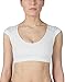 IntelliSkin Womens Essential Bra - Posture Correcting Sports Bra + UV 50 Protection + Ergonomic seams + CoolCue Fabric,White,X-Small