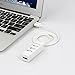Weme 4-Port USB 2.0 Hub with Built-in Cable(31