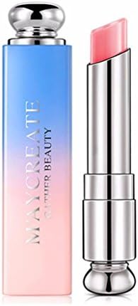 Ba Zha Beauty Lipstick, Bright Crystal Jelly Lipstick Magic Temperature Change Color Lip Gloss Makeup Waterproof Lasting Lip Liner Pencil Lipstick Natural Cosmetics Set Matte Effect Lip Balm