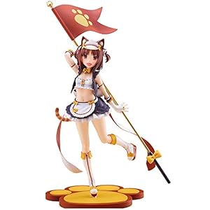 ネコぱら アズキ レースクイーンver. 1/7スケール ABS&PVC製 塗装済み完成品フィギュア