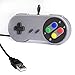 Rii GP100 SNES Retro USB Super Nintendo Controller, USB PC Controller, Raspberry Pi Controller for Windows PC/MAC / Raspberry Pi (2 Pack)thumb 1