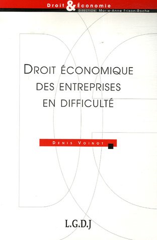 Droit économique des entreprises en difficulté