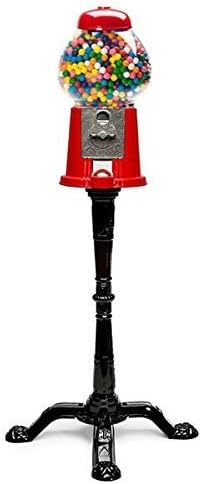 Carousel Classic Gumball Machine Bank and Stand(37 Tall with Stand)