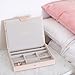Stackers Blush Pink and Rose Gold Classic Lidded Jewelry Box