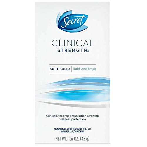 Sec Clinical Lht&Frsh Size 1.6z Secret Clinical Strength Light & Fresh Advanced Solid Antiperspirant Deodor