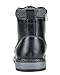 Bruno Marc Men's Apache-03 Black Faux Fur Lined Motocycle Combat Oxford Ankle Boots Size 10 M US