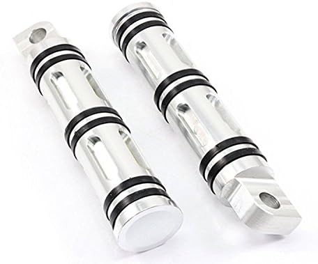 WinllyAT Motorcycle Edge Cut CNC Front & Rear Foot Peg Foot Rests For Harley Davidson Sportster Touring Softail Road King (All Years)