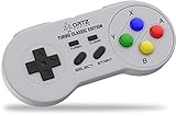 SNES Classic Mini Wireless Controller [Turbo Edition] Super Nintendo Cordless Gamepad Joypad