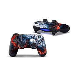 Skin for Ps4 Controller, 3pcs Whole Body Vinyl