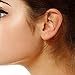 Ritastephens 14k Rose Pink Gold Ball Stud Post Earrings 3,4,5,6,7,8mm (5 Millimeters)