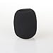 Acrux7 Foam Microphone Windscreen - Large Size Microphone Cover for Audio Technica AT2020 and other Large Mic (Black)