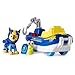 PAW Patrol Sea Patrol - Chase's Transforming Vehicle + Bonus Sea Friend