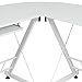 Best Choice Products Wood L-Shape Corner Computer Desk PC Laptop Table Workstation Home Office White