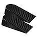 Big Door Stopper 2 Packs Heavy Duty Wedge Rubber Door Stop Works on All Floor Surfaces Height up to 1.9 Inches Non-Scratching Doorstops Special for Home Office School Heavy Door