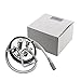 OneBom Lid for Beer Brew, Cornelius Keg Lid Stainless Steel with 20’’ Food Grade Silicon Tube & 2 Micron Diffusion Stone