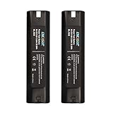 Energup High capacity 2Pack 3500mAh Makita 9.6v Battery Replacement Battery for Makita 9000 9033 193890-9 192696-2 632007-4