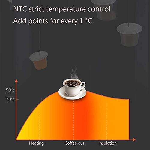 YAeele Kaffeemaschine Automatik, Hochdruckextraktion Einzel- und Doppelbecher, strenge Temperaturkontrolle – Bild 5