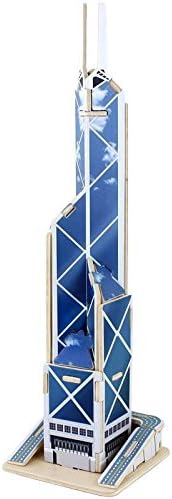 Wooden 3D Puzzle Bank of China Tower