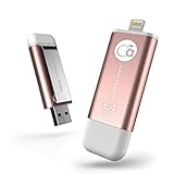 Adam Elements iKlips 64GB Rose Gold Lightning / USB 3.0 Dual-Interface Flash Drive