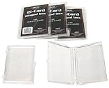 5 BCW Brand 15 Trading Card Capacity Hinged Box / Holder / Case - BCW-HB15- Protect Your Valuable Sports and Gaming Cards!