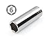 TEKTON 1/2 Inch Drive x 3/4 Inch Deep 6-Point Socket 14248