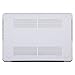 Mosiso Plastic Hard Case Cover Only for MacBook Pro 13 Inch with Retina Display No CD-ROM (A1502/A1425, Version 2015/2014/2013/end 2012), White