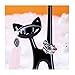 koziol MIAOU Jewelry Ring Stand, solid black