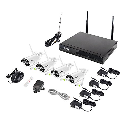 2 ZOSI+Wireless+Security+Weatherproof+Surveillance