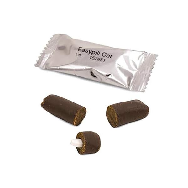 Easypill-Cat-Putty-4-X-10-Gram-Individually-Wrapped-Pill-Pockets-For-Cats Easypill Cat Putty - 4 X 10 Gram Individually Wrapped Pill Pockets For Cats