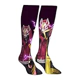 Fort-Nite Drift Commando Long Stockings 3D Printed Hose Christmas Gift Adults 20