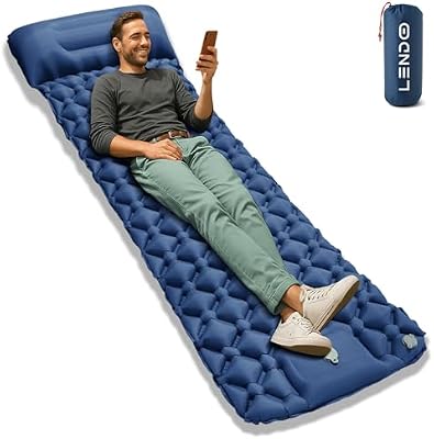 Matelas de Camping, Tapis de Camp Gonflable 195cm*60cm