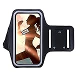 For Samsung Galaxy S8/S8 Plus Armband Case, Leewa Armband Gym Running Sport Cover Case For Samsung Galaxy (Black, S8 Plus)