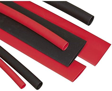 Sealey HST100BR Heat Shrink Tubing Assortment 95pc 100mm Black & Red, Multicoloured - Image 3