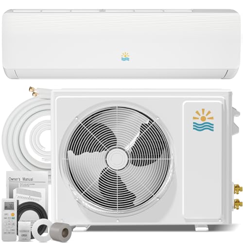 Photo 1 of ***FACTORY SEALED***Oylus 12000 BTU Mini Split Ac/Heating System - 19 SEER2 Mini Split AC Unit with Heat Pump, 115V Energy Efficient Ductless AC Unit Up to 750 Sq.Ft with Installation Kit