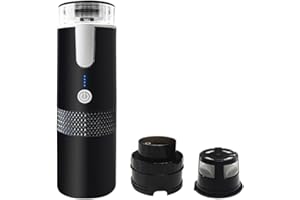 Portable Coffee Maker Electric Espresso Machine Capsule for Car Home Office Travel