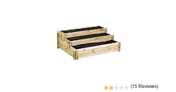 Catral 75010008 Huerto 3 Cavidades Scala, Pino, 88x113x40 cm ...